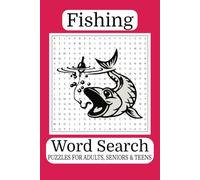 Fishing Word Search Puzzle: Word Search with Easy-to-Read Print about Fishing Gear, Freshwater Fish, Saltwater Fishing, and More [6x9 inches, 110 ... for Anglers, Relaxation, and Free Time