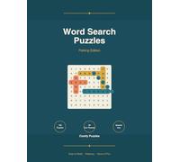 Fishing Word Search Puzzles: 100 Fun Themed Puzzles for Adults