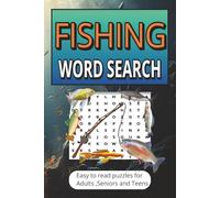 Fishing Word Search: Reel In Calm & Focus: 50 Fin-tastic Word Hunts Inspired by the Joy of Fishing