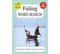 Fishing Wordsearch Puzzle: Wordsearch Puzzle