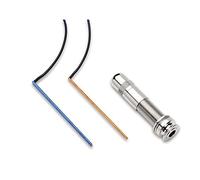 Fishman AGX094 -Pickup Piezo in ceramica, per chitarra folk, 3,2 mm, colore argento