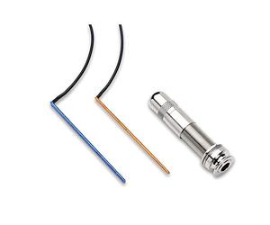 Fishman AGX094 -Pickup Piezo in ceramica, per chitarra folk, 3,2 mm, colore argento