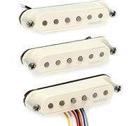 Fishman Fluence - Pick-up a bobina singola, 3 pezzi, colore bianco