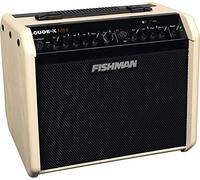FISHMAN - Loudbox Mini BT 60W Cream; Amplificatore per chitarra acustica; 2 canali microfono e strumento; Bluetooth 4.0; effetti Reverb e Chorus; uscita DI XLR