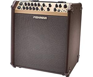 Fishman Loudbox Performer da 180 W, Amplificatore per chitarra acustica Bluetooth, Marrone e Oro
