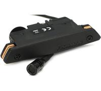 FISHMAN - Rare Earth Soundhole Mic Blend Pickup per Chitarra Acustica; Pickup Magnetico con Microfono Integrato; Installazione Rosetta; Sistema Attivo per Amplificazione Acustica; Suono Naturale