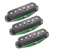 Fishman STRBK3 Set di 3 microfoni fluenza attività tipo Stratocaster, colore: nero