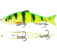 FISHN XXL luccio Bait Bait Candy, Lunghezza: 20 cm, Peso: 83 Grammi, Esca Artificiale swimbait/wobbler per la Pesca di Pesci Predatori Come luccio, lucioperca (Neon Green)