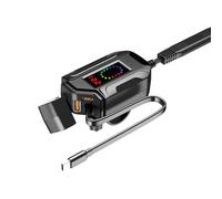 FISHOAKY USB Moto Impermeabile con un cavo di ricarica rapida Type-C retrattile lungo 70 CM, 3 in 1 Caricabatterie da Moto per Cellulare USB con Interruttore Voltmetro LED per SUV Marine Motorcycle