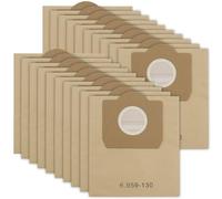 Fishoney 20 sacchetti per aspirapolvere WD3 per Kärcher 6.959-130.0, per WD3, 1629-800.0, MV3, A2201/2204/2504/2554/2251/2604 Kärcher WD3