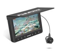 FishPRO - Telecamera per pesca subacquea, portatile, HD, 1000 TVL, a infrarossi, LED, impermeabile, con monitor LCD da 4,3 pollici, per pesca su ghiaccio, lago, mare, barca, kayak