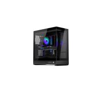 Fishtank 6000 Flex, Case PC ATX E-atx Gaming, Design Panoramico in Vetro Temperato, Usb-c, Supporto per 2 X 360 Mm