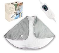 FISHTEC - Mantello riscaldante "Cocoon" - 3 livelli di riscaldamento - Ultra copertura - Velluto tocco pelle da pesca interna ed esterna - Chiusura a pressione - Possibilità di fare maniche