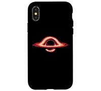 Fisica Black Hole Cool Wormhole Space Galaxy Uomini Donne Bambini Custodia per iPhone X/XS