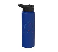 Fisica Bloch Sfera Calcolo quantistico Qubit Bloch Sfera Stainless Steel Insulated Water Bottle