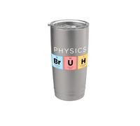 Fisica Bruh Divertente Tavola periodica degli elementi Scienza Bicchiere termico in acciaio inox doppia parete