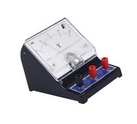 Fisica Classroom Dimostrazione Amperometro Doppio Range 0.6A-3A Facile Leggere Puntatori Quadranti Tensione Educativa Tester Analogico Corrente Meter Clear Scale Puntatori Display Analogico Corrente