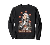 Fisica divertente Isaac Newton Apple giocoleria Scienza del movimento Felpa