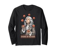Fisica divertente Isaac Newton Apple giocoleria Scienza del movimento Maglia a Manica