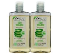 Fisio Shampoo Ecobiologico ALOE VERA DEL SALENTO, Idratante. Per Capelli Normali. 0% Siliconi, Sles e Peg 200ml (2 Unità)