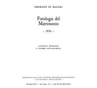 Fisiologia del matrimonio. Ediz. a caratteri diamante e stampa microscopica