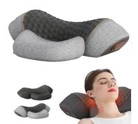 Fisiorest 3-in-1 Neck Massager Pillow, Artuvate Neck Massager, with Heat and Traction, for Necks Stretcher Massage (gray)