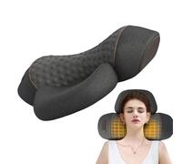 Fisiorest - Massaggiatore per collo 3 in 1, massaggiatore per spalle con calore, strumenti per massaggio cervicale, massaggiatore per collo per tessuti profondi e spalle con trazione per aiutare il