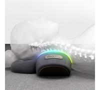 Fisiorest Massaggiatore per Il Collo 3 In1,Massaggiatore per Impastare per Testa Spalle Collo,Massaggio Profondo Rilassamento,con Calore&Trazione per Aiutare Dormire,Alleviare Dolore Muscolare&Tension