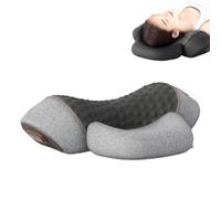 Fisiorest the 3-in-1 Neck Massager, Deep Tissue & Shoulder Massager with Traction and Heat for Stretcher Massage (grey)