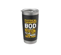 Fisioterapista Bod Like A Dad Bod PA Life Licensed PT Bicchiere termico in acciaio inox doppia parete