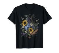 Fisioterapista Colibrì Girasole Maglietta