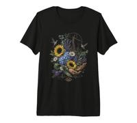 Fisioterapista Colibrì Girasole Maglietta Premium