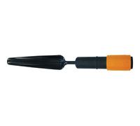 Fiskars 1000731 Cazzuola da giardino Plastica Acciaio Nero Arancione Round point