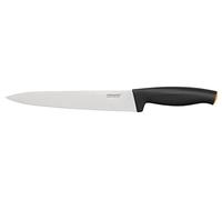 Fiskars 102617 Functional Form Coltello da Cucina, 20 cm, Acciaio Inossidabile, Nero