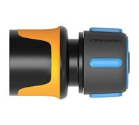 Fiskars Connettore Tubo, Inserti SoftGrip, Misura Universale, Ø 1,3-1,5 cm (1/2-5/8''), 30 g, Nero/Arancione/Blu, 1027072