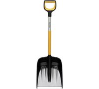 Fiskars Pala da neve da auto, X-series, Lunghezza: 98 cm, Alluminio/Polimero, Nero/Arancione/Grigio, 1057393