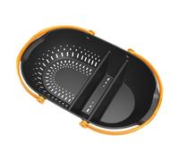 Fiskars Cesta per il Raccolto, Per Raccogliere, Trasportare e Pulire i Prodotti e gli Attrezzi, Plastica, Nero/Arancione, Plus, 1062831