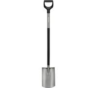 Fiskars Pala de Metal Ergonomic™ con borde Recto