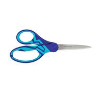 Fiskars 199700-1001 - Forbice per bambini per studenti con impugnatura morbida, 17 cm, il colore ricevuto può variare