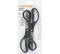 Fiskars 8" Comfort Grip Non-stick Titanium All Purpose Scissors -