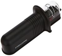 Fiskars Affilacoltelli Roll-Sharp con mola in ceramica, Plastica, Nero, Essential,1023811