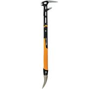 Fiskars Attrezzo di demolizione IsoCore L per diversi lavori di demolizione, Lunghezza: 75,3 cm, Peso: 2,6 g, Nero/Arancione, 1027221