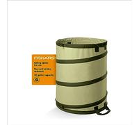 Fiskars Borsa da giardino a canguro con fondo rigido da 30 galloni