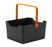Fiskars Cassetta per Attrezzi e Accessori da Giardino, 35,3 x 27,2 x 17,4 cm (LxPxA), Resina Sintetica, Nero/Arancio, 1071305