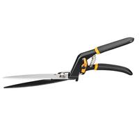 Fiskars Cesoie per erba GS21, Impugnature Soft Touch, Lunghezza: 31 cm, Acciaio/Plastica, Nero/Arancione, Solid, 1026826