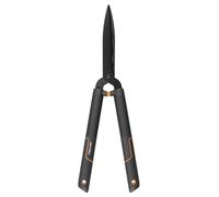 Fiskars Cesoie per siepi SingleStep, Lame ondulate in acciaio di alta qualità, Lunghezza: 58 cm, Nero opaco, HS22, 1001433