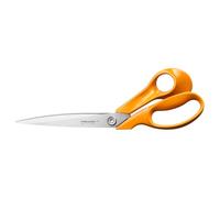 Fiskars Classic, Per Destrimani, Lunghezza Totale: 27,5 cm | Vite Torx Migliorata e Impugnatura più Ergonomica, Acciaio/Plastica di Qualità, Arancione, 1075056