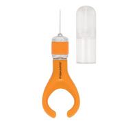 FISKARS Cutter anulare, Per destrorsi e mancini, Lunghezza totale: 10,7 cm, Acciaio di qualità/Plastica, Arancione, Impugnatura morbida, 1024409