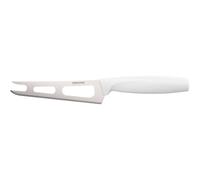 Fiskars Coltello da formaggio Functional Form, 24 cm, Acciaio di qualità/Plastica, Bianco