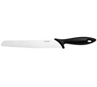 Fiskars Coltello pane lama(23cm) Inox ESSENTIAL Nero e Cromo 1065564